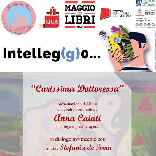 Immagine di copertina per CARISSIMA DOTTORESSA: ANNA CAIATI RACCONTA AL MAGGIO DEI LIBRI LIPNOSITERAPIA