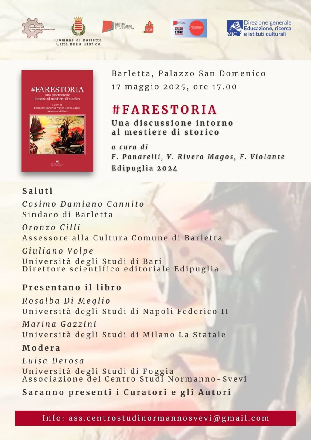 #FARESTORIA. UNA DISCUSSIONE INTORNO AL MESTIERE DI STORICO AL \