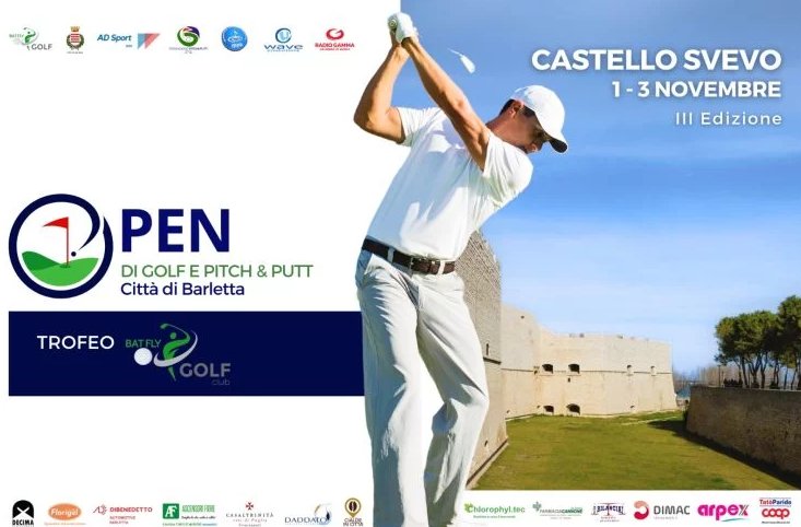 GOLF, TUTTO PRONTO PER L\'OPEN CITTA\' DI BARLETTA