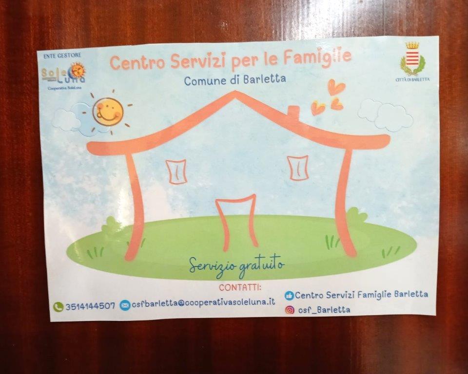 INAUGURATO IL CENTRO SERVIZI PER LE FAMIGLIE